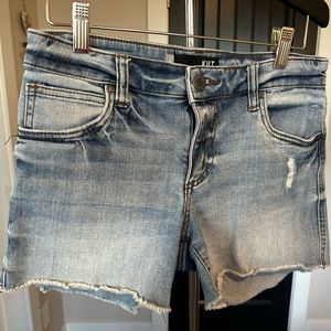 Nordstrom Raw Edge Denim Shorts Size 0